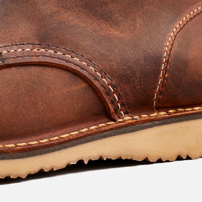 Red Wing Men's Weekender Chukka 3322 In Copper Rough & Tough Leather  Men's Footwear