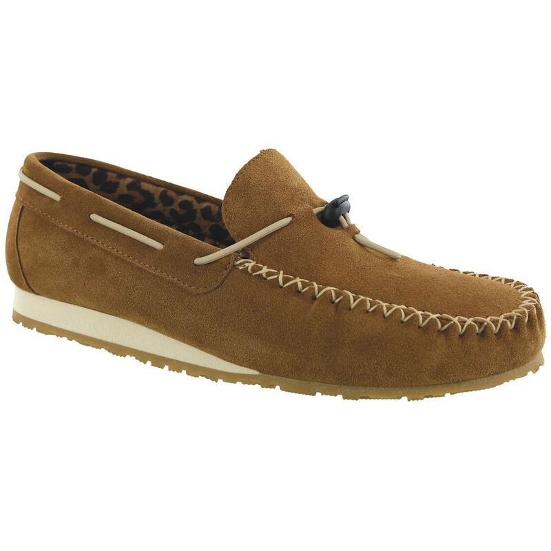 SAS Women's Running Late-X Slip On Loafer in Turbinado