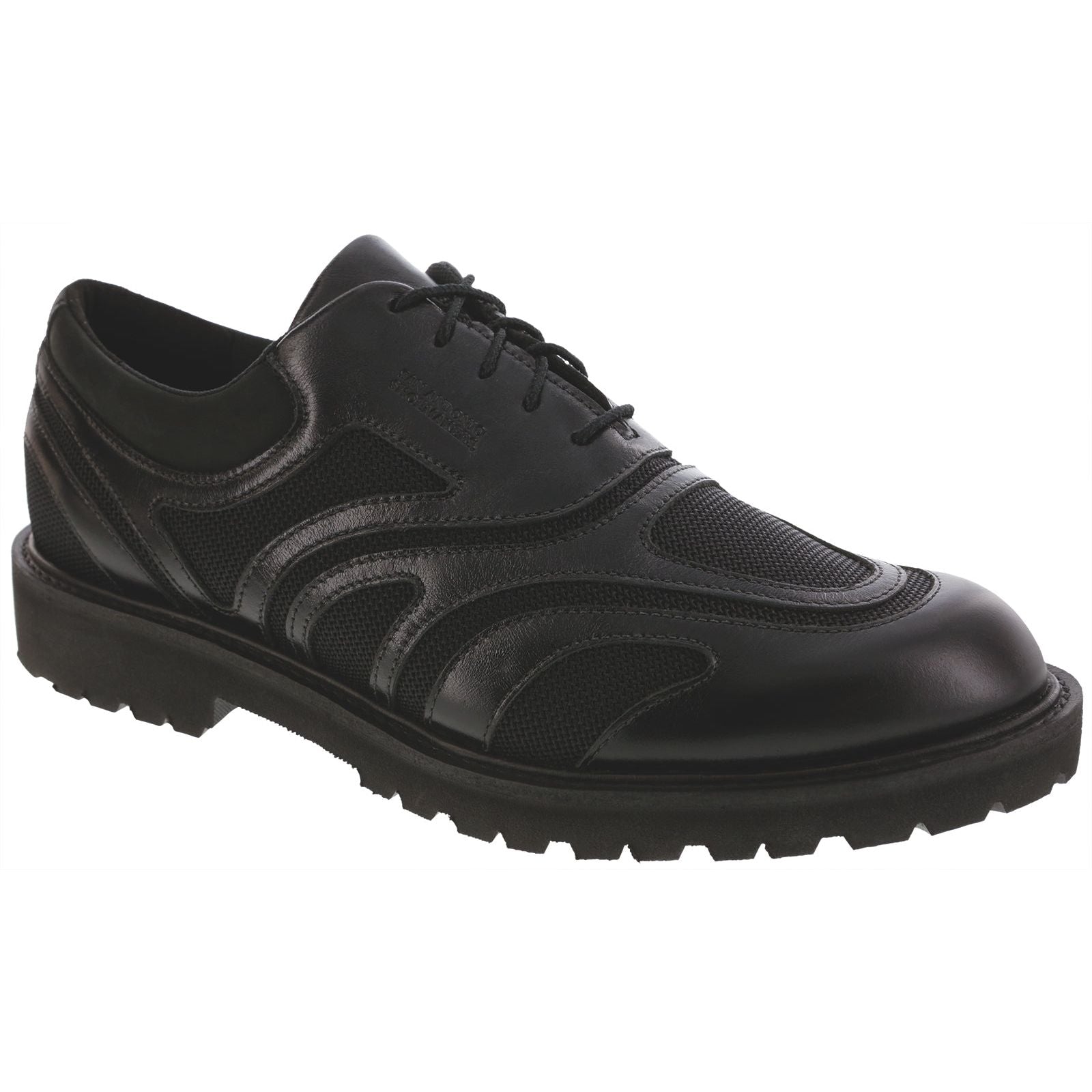 SAS Men's Speedway Lace Up Oxford in Blackpoint