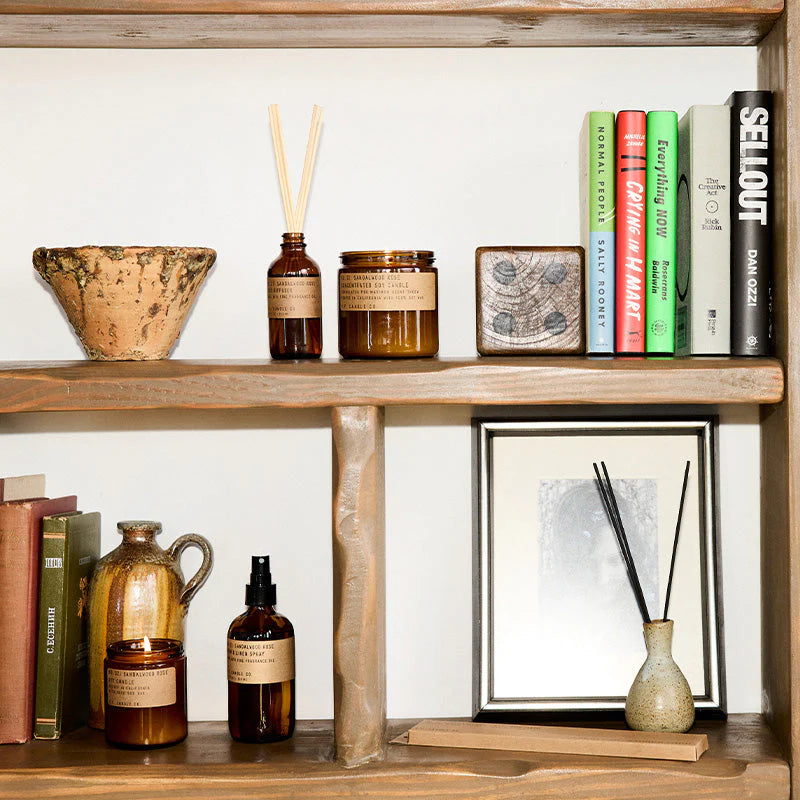 P. F. Candle Co. Sandalwood Rose– Reed Diffuser