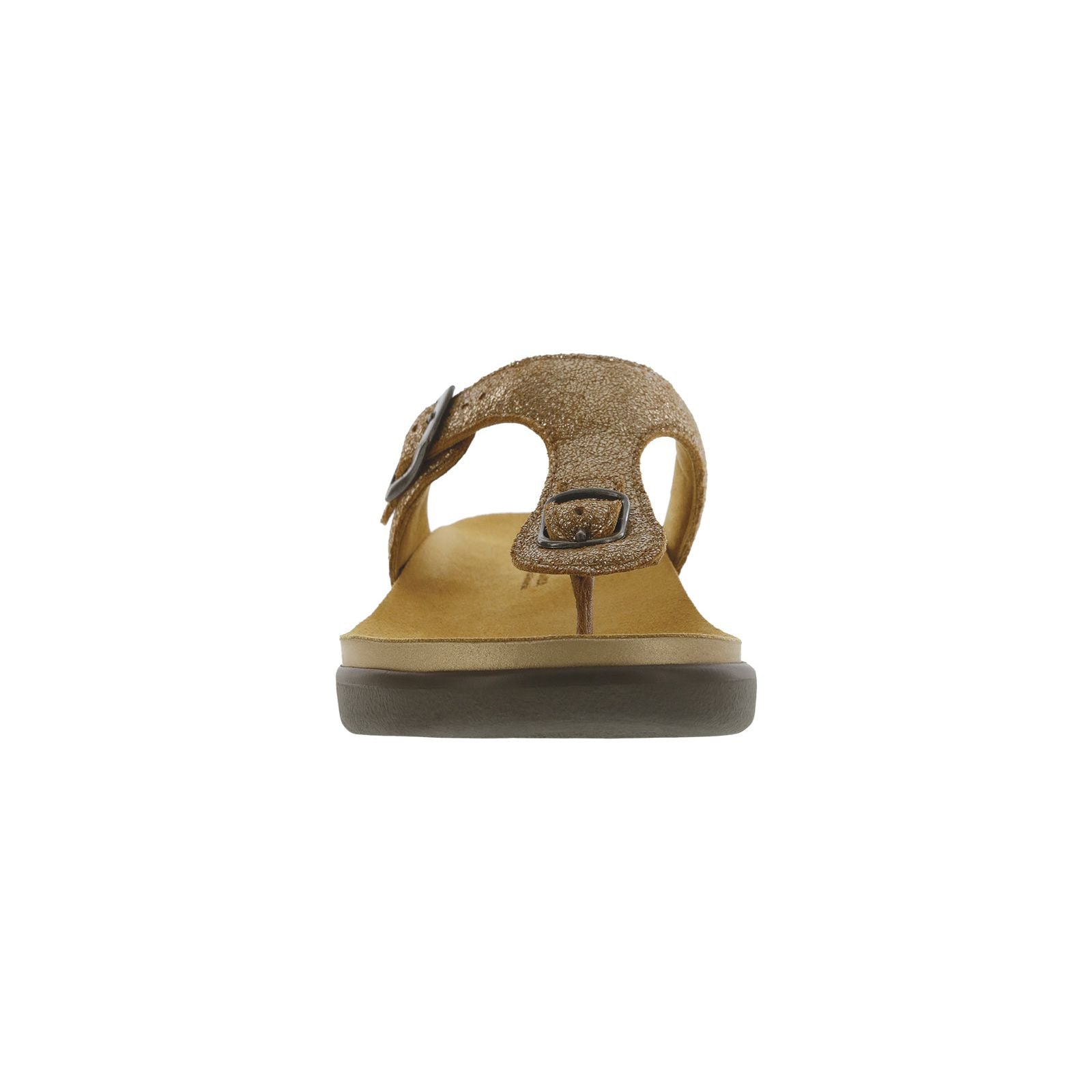 SAS Women's Sanibel T-Strap Slide Sandal in Sunstone