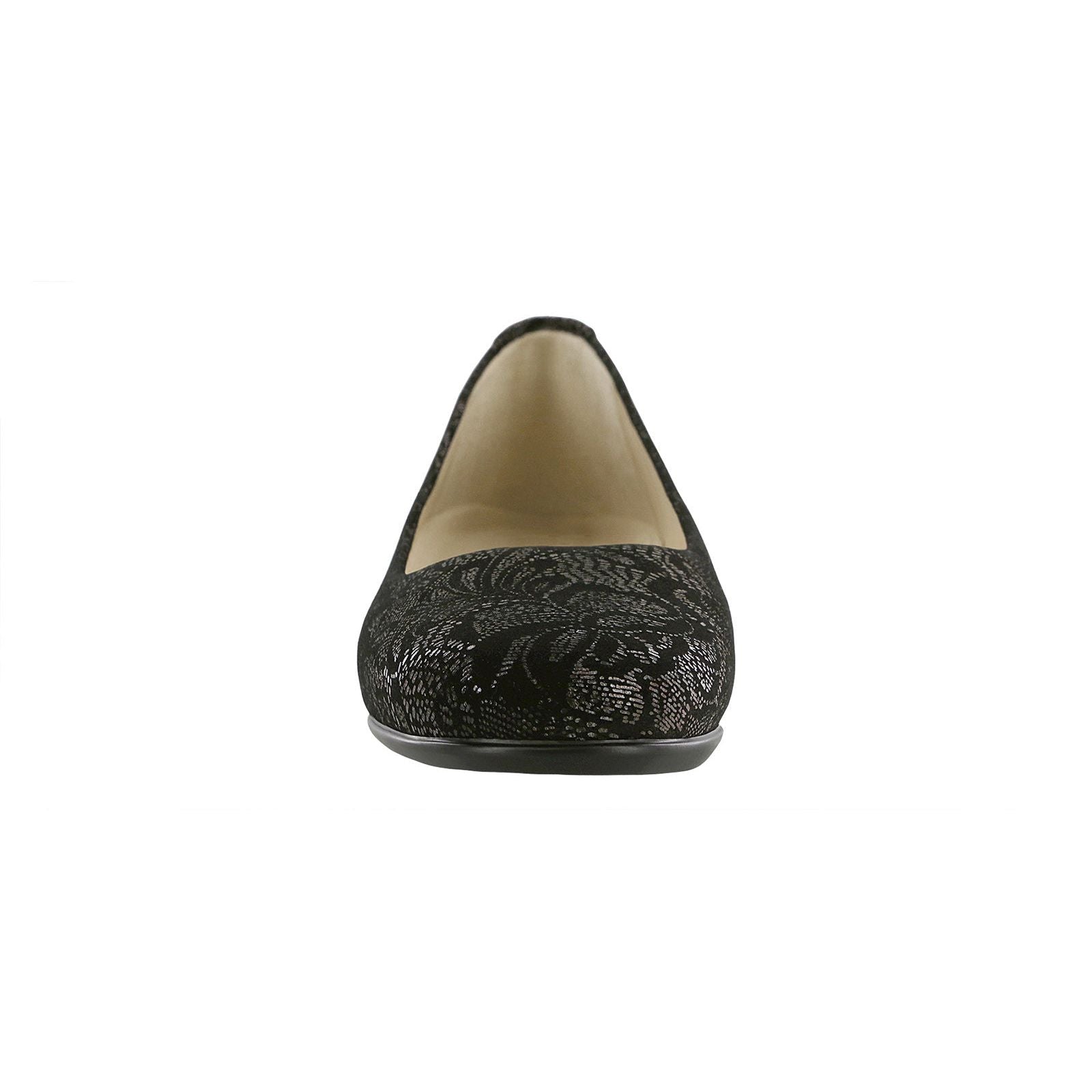 SAS Women's Scenic Ballet Flat in Black Lace
