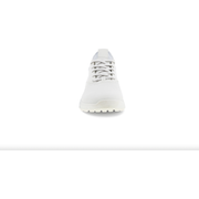Ecco Women's Golf S-Three Shoe in White Dusty Blue Air  Women's Footwear