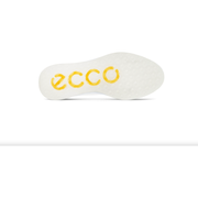 Ecco Women's Golf S-Three Shoe in White Dusty Blue Air  Women's Footwear