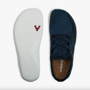 Vivobarefoot Men's Primus Asana Lifestyle Shoe in Navy  Men's Footwear