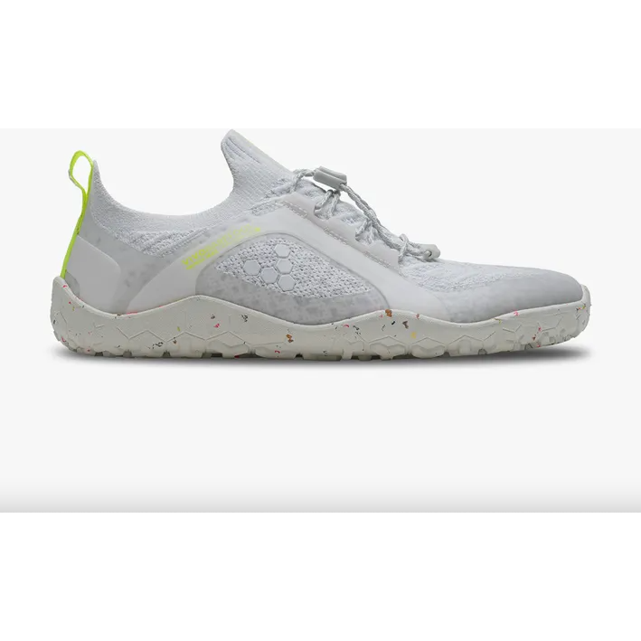 Vivobarefoot Men's Primus Trail Knit FG in Limestone  Men's Footwear