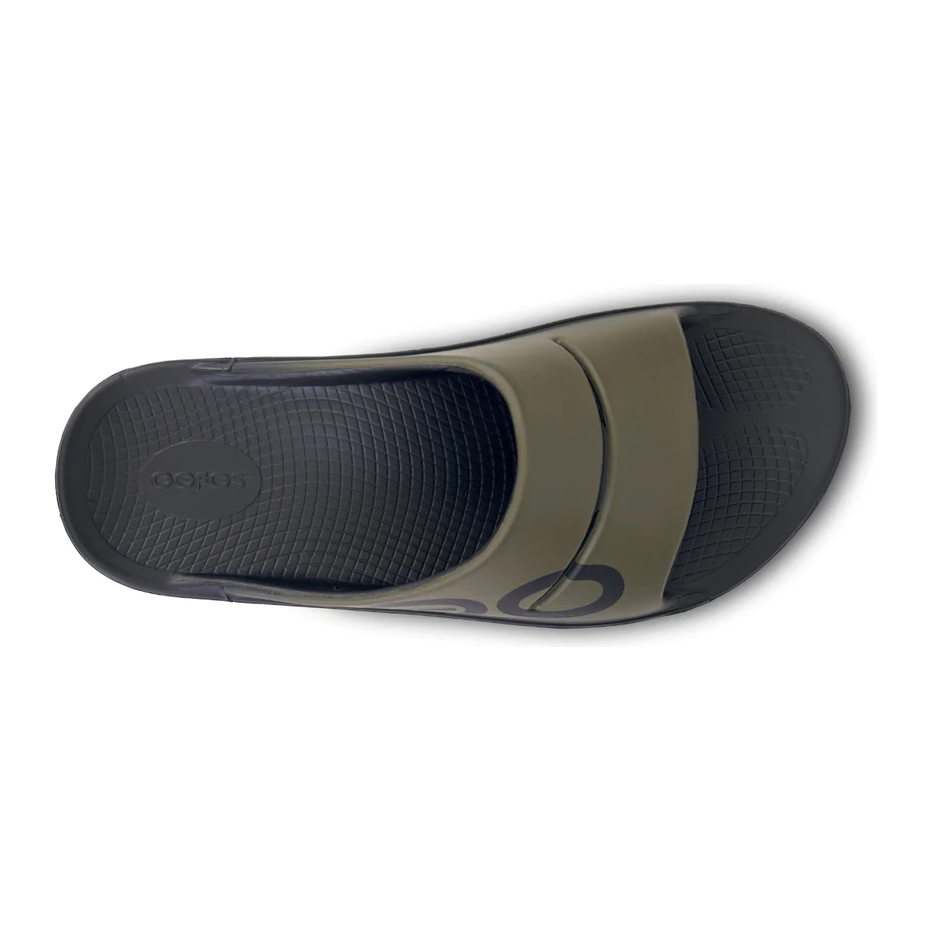 OOFOS Unisex OOahh Sports Sandals in Tactical Green