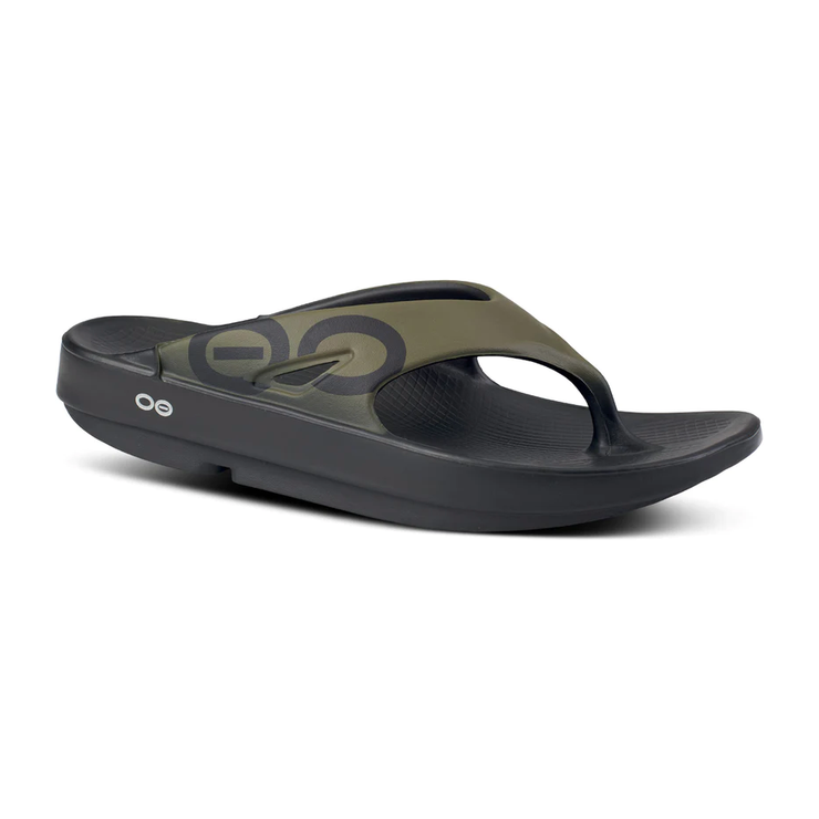 OOFOS OOriginal Sport Sandal in Tactical Green  Unisex Footwear