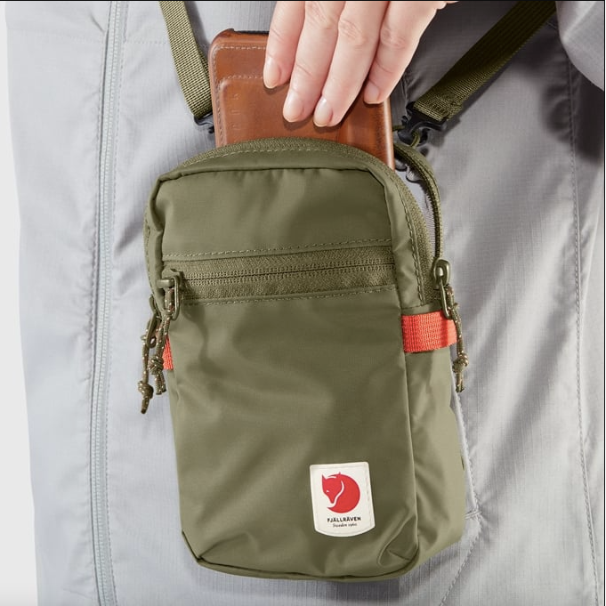 Fjallraven High Coast Pocket Bag in Peach Sand  Apparel & Accessories