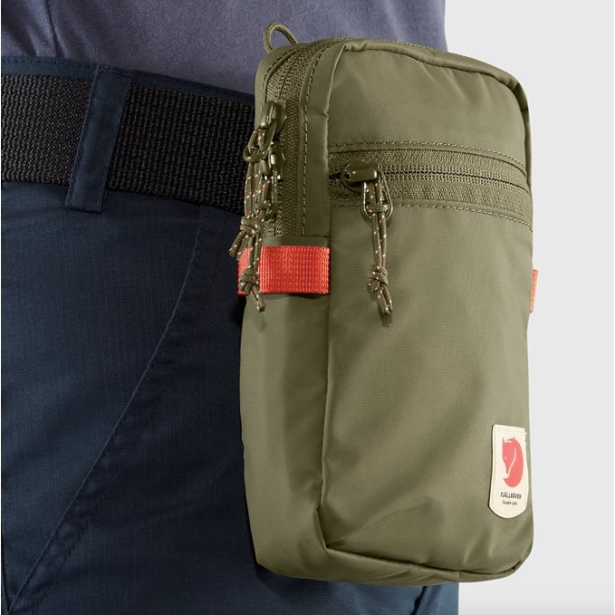 Fjallraven High Coast Pocket Bag in Peach Sand  Luggage & Bags