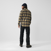 Fjallraven Men's Singi Heavy Flannel Shirt in Dark Sand  Men's Apparel