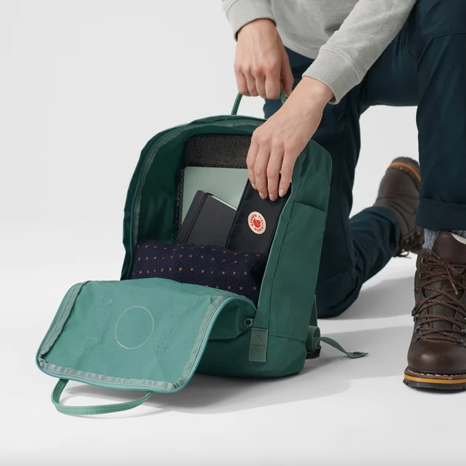 Fjallraven Kanken Backpack in Black  Accessories