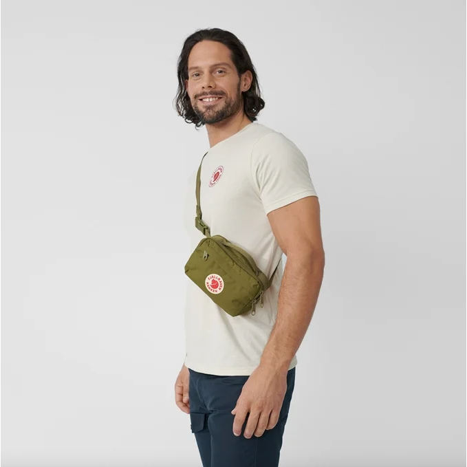 Fjallraven Kanken Hip Pack in Fog  Accessories