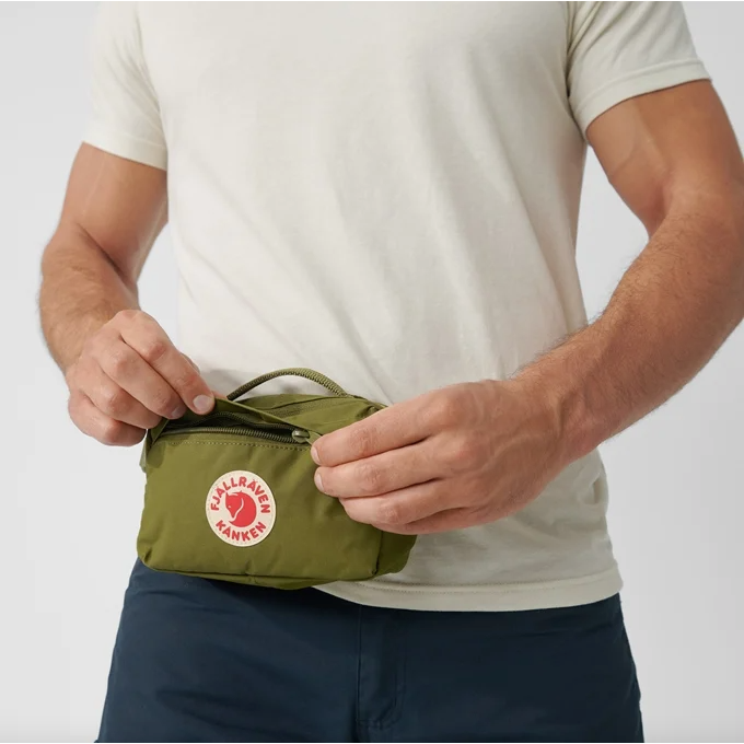 Fjallraven Kanken Hip Pack in Fog  Accessories