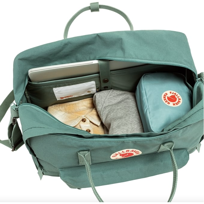 Fjallraven Kanken Weekender Bag in Black