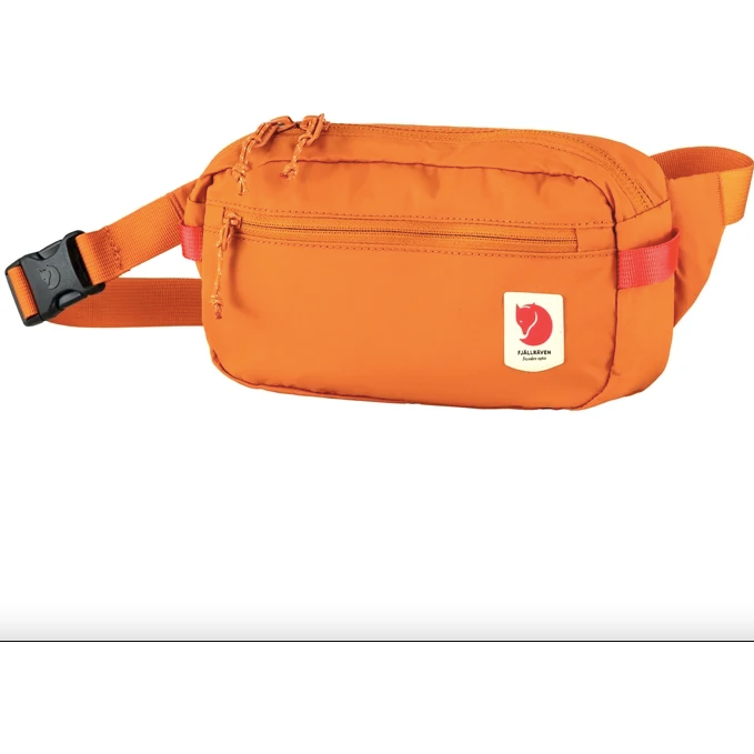 Fjallraven High Coast Hip Pack in Sunset Orange  Accessories