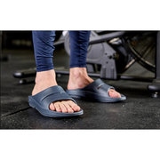 OOFOS Unisex Ooahh Slide Sandal in Moroccan Blue