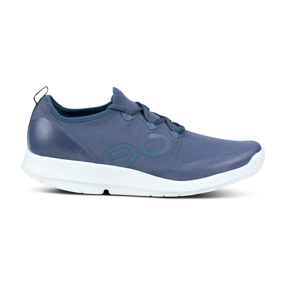 OOFOS Men's Oomg Sport LS Low Shoe in Moroccan Blue  Shoes