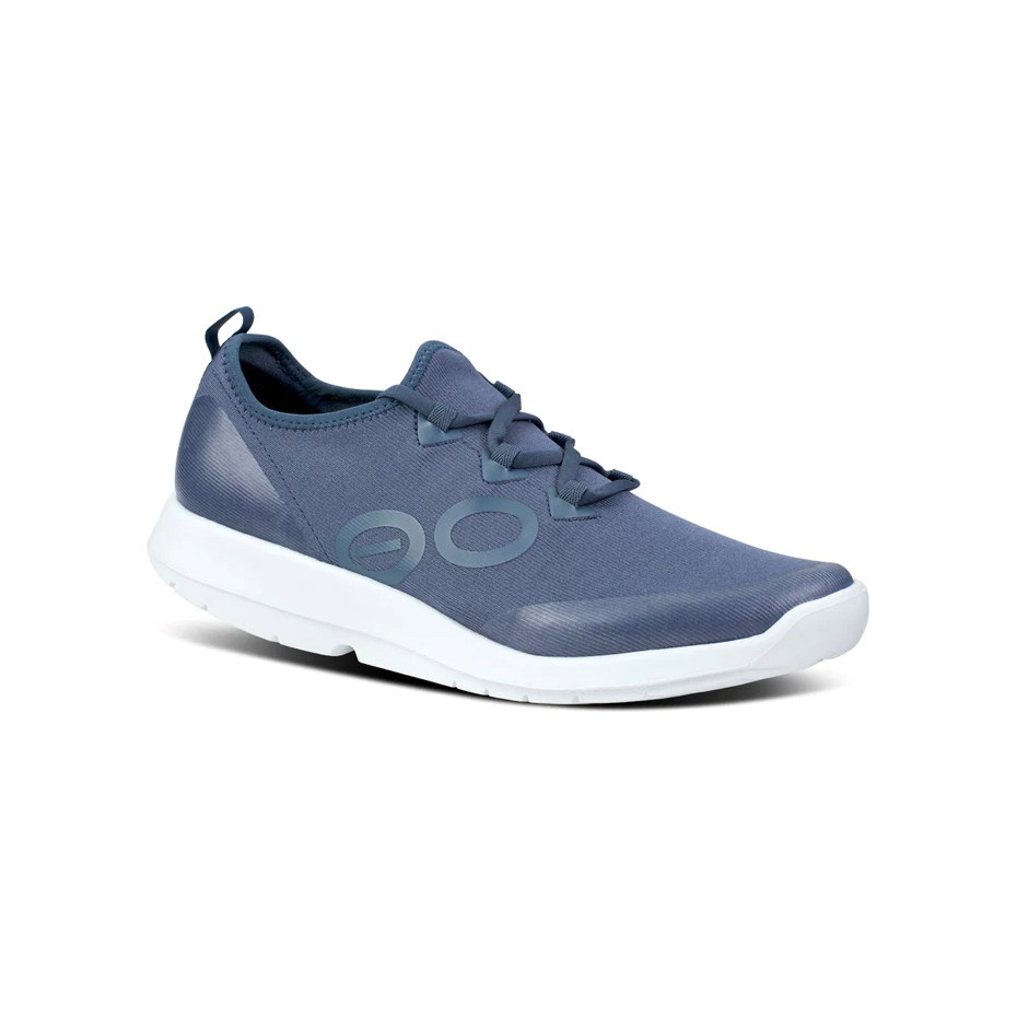 OOFOS Men's Oomg Sport LS Low Shoe in Moroccan Blue  Shoes