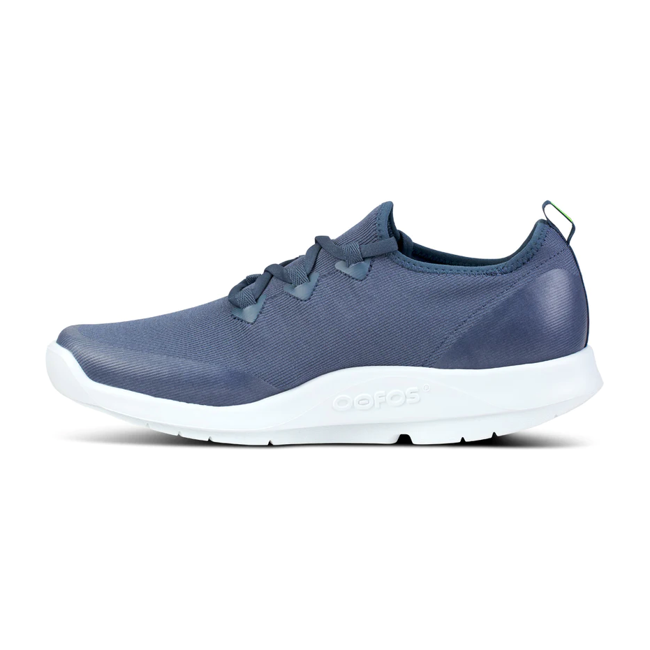 OOFOS Men's Oomg Sport LS Low Shoe in Moroccan Blue  Shoes