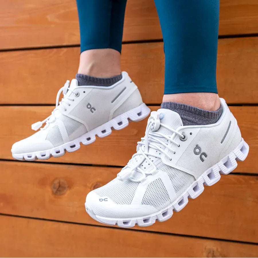 Solid No-Tie Shoelaces in White