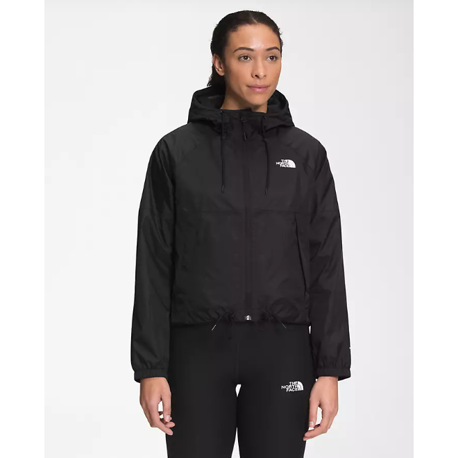 The North Face Women's Novelty Antora Rain Hoodie in TNF Black  Women's Apparel