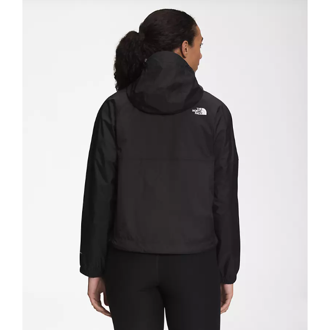 The North Face Women's Novelty Antora Rain Hoodie in TNF Black  Women's Apparel