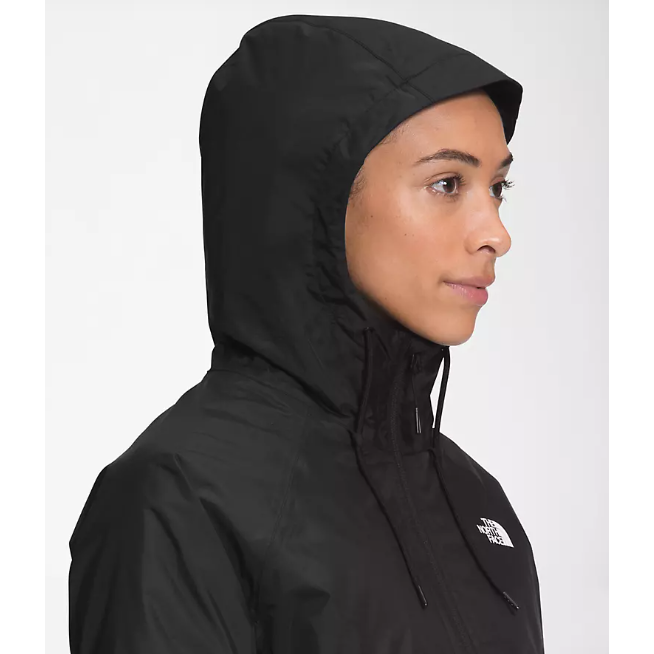 The North Face Women's Novelty Antora Rain Hoodie in TNF Black  Women's Apparel