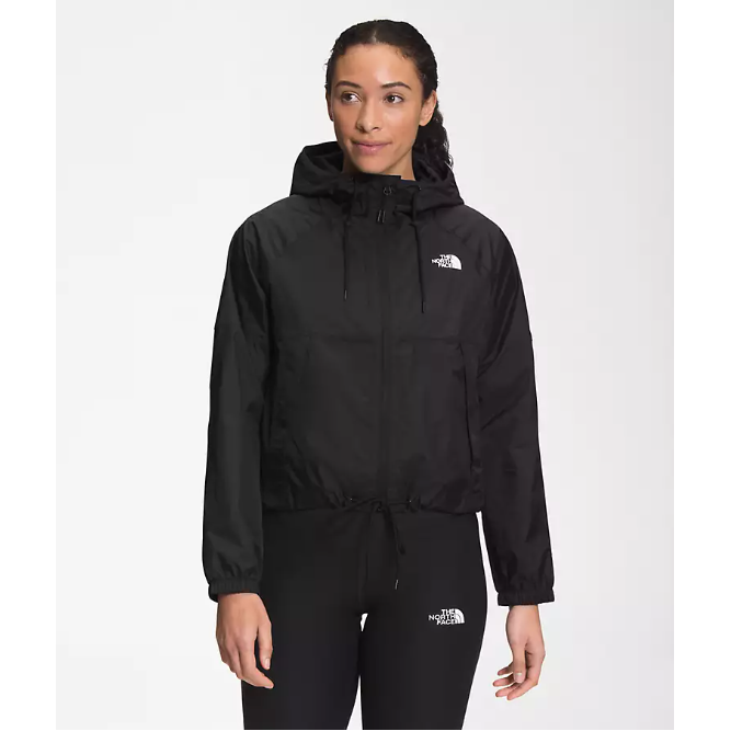 The North Face Women's Novelty Antora Rain Hoodie in TNF Black  Women's Apparel