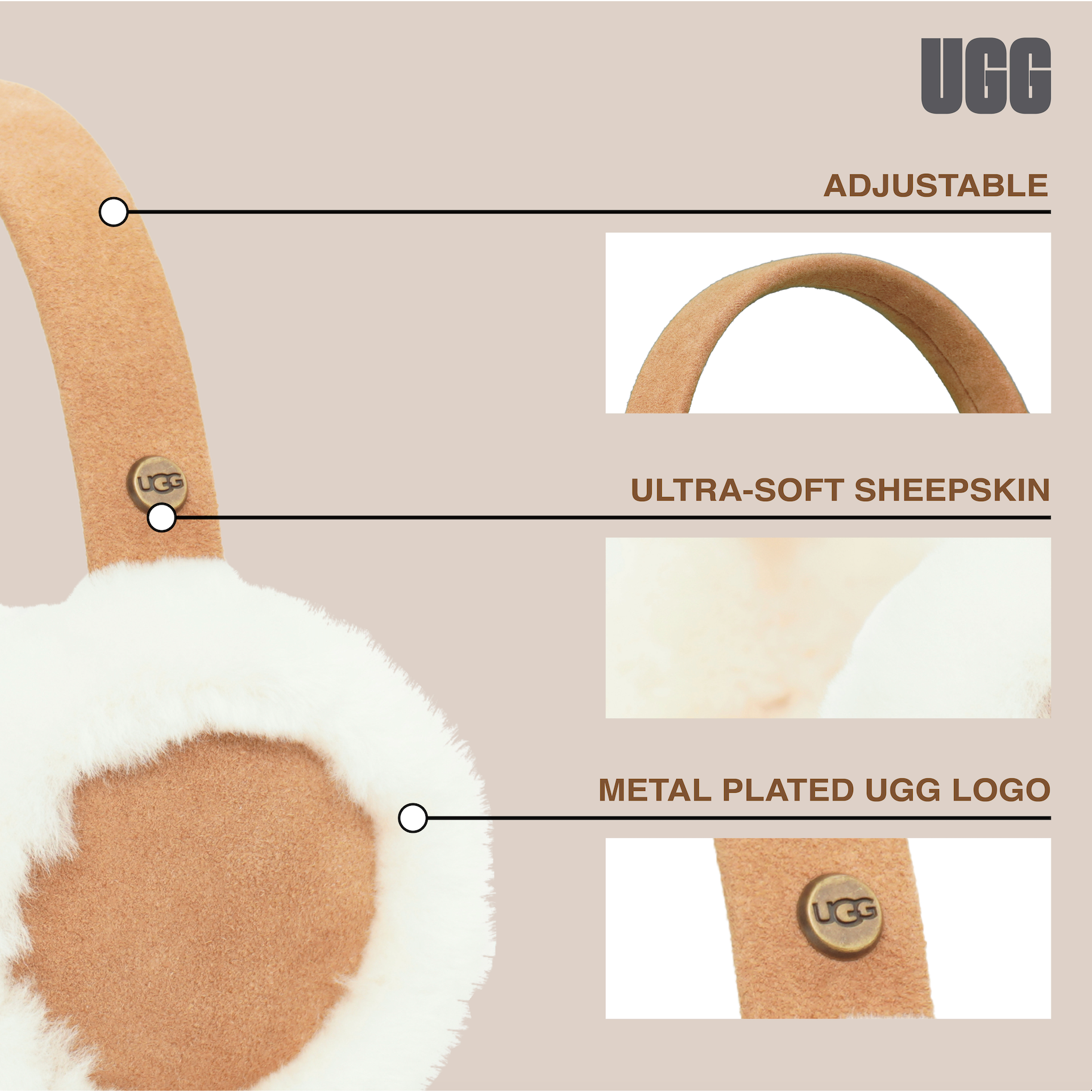 UGG Kid's Classic Earmuff  Accessories