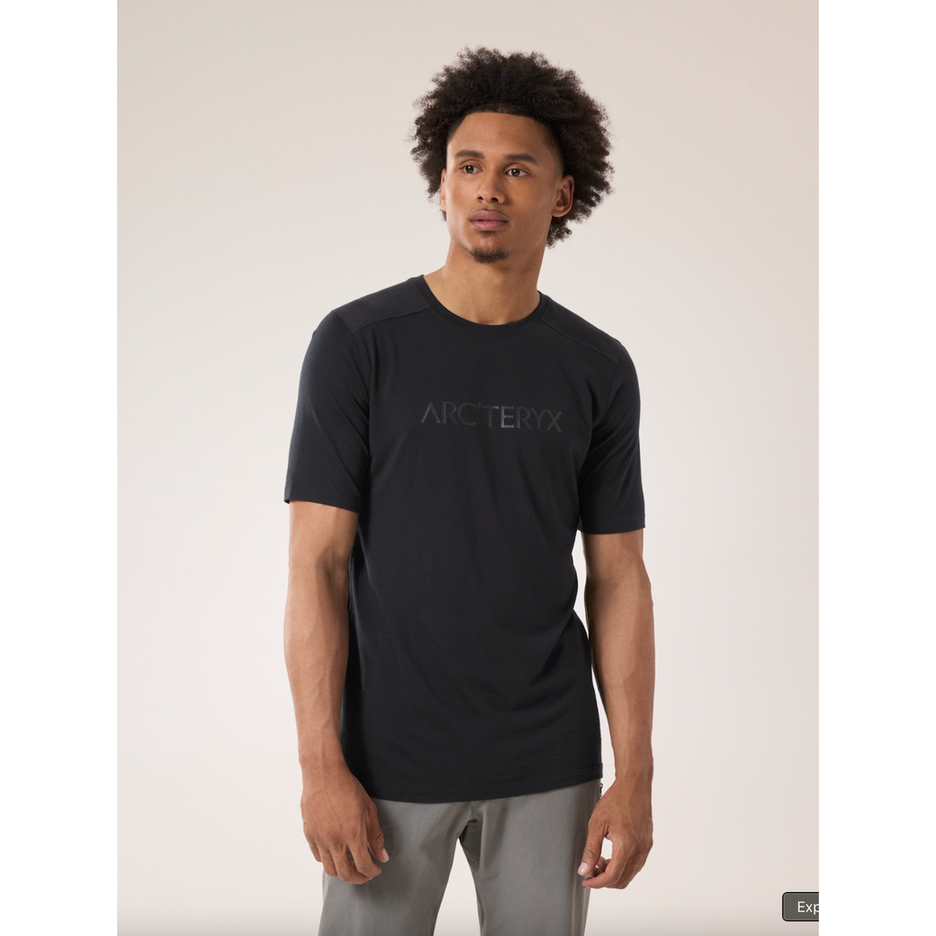 ARC'TERYX＊Ionia Merino Wool Arc'Word Logo Shirt SS Men's F24-X000006796-Ionia-Merino-