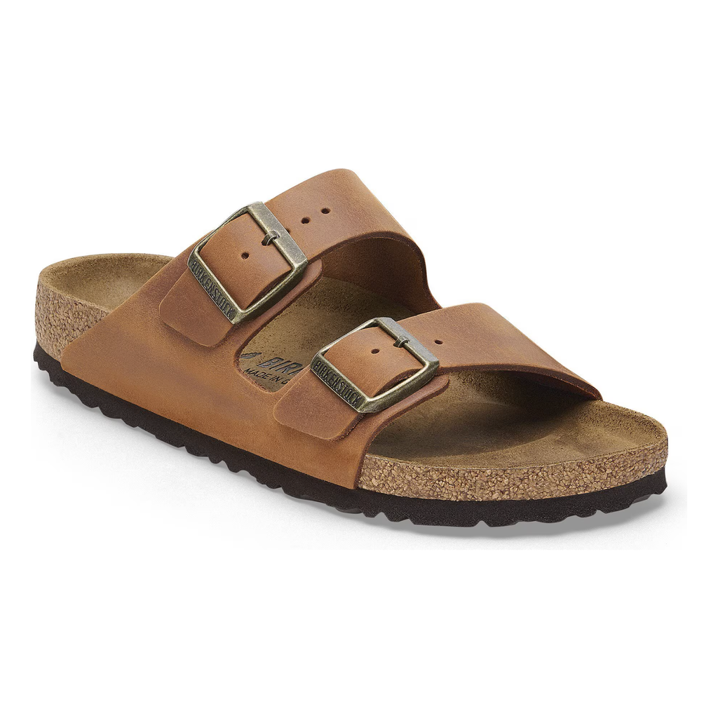BIRKENSTOCK Arizona サンダル サイズ38 Birkenstock Women's Arizona Oiled Leather