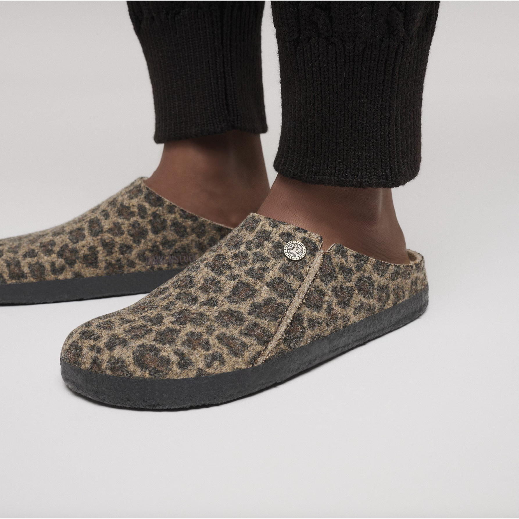 Birkenstock Women's Zermatt Wool Felt in Leo Toffee
