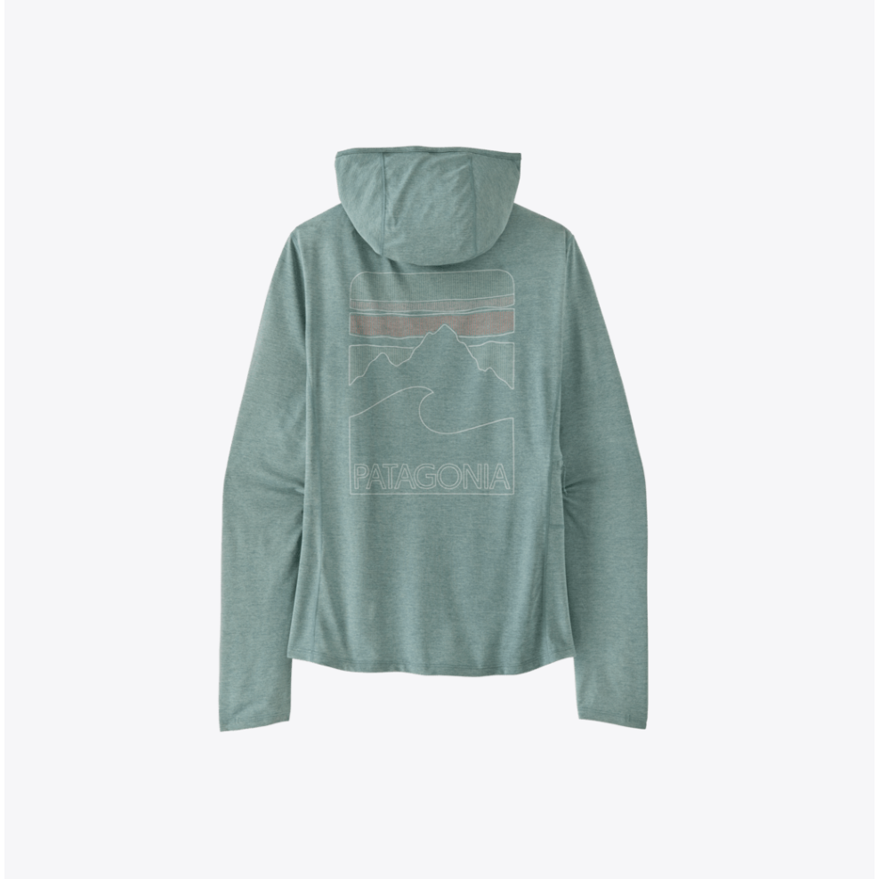 Patagonia Women's Cap Cool Sun Hoody Peak Visions
