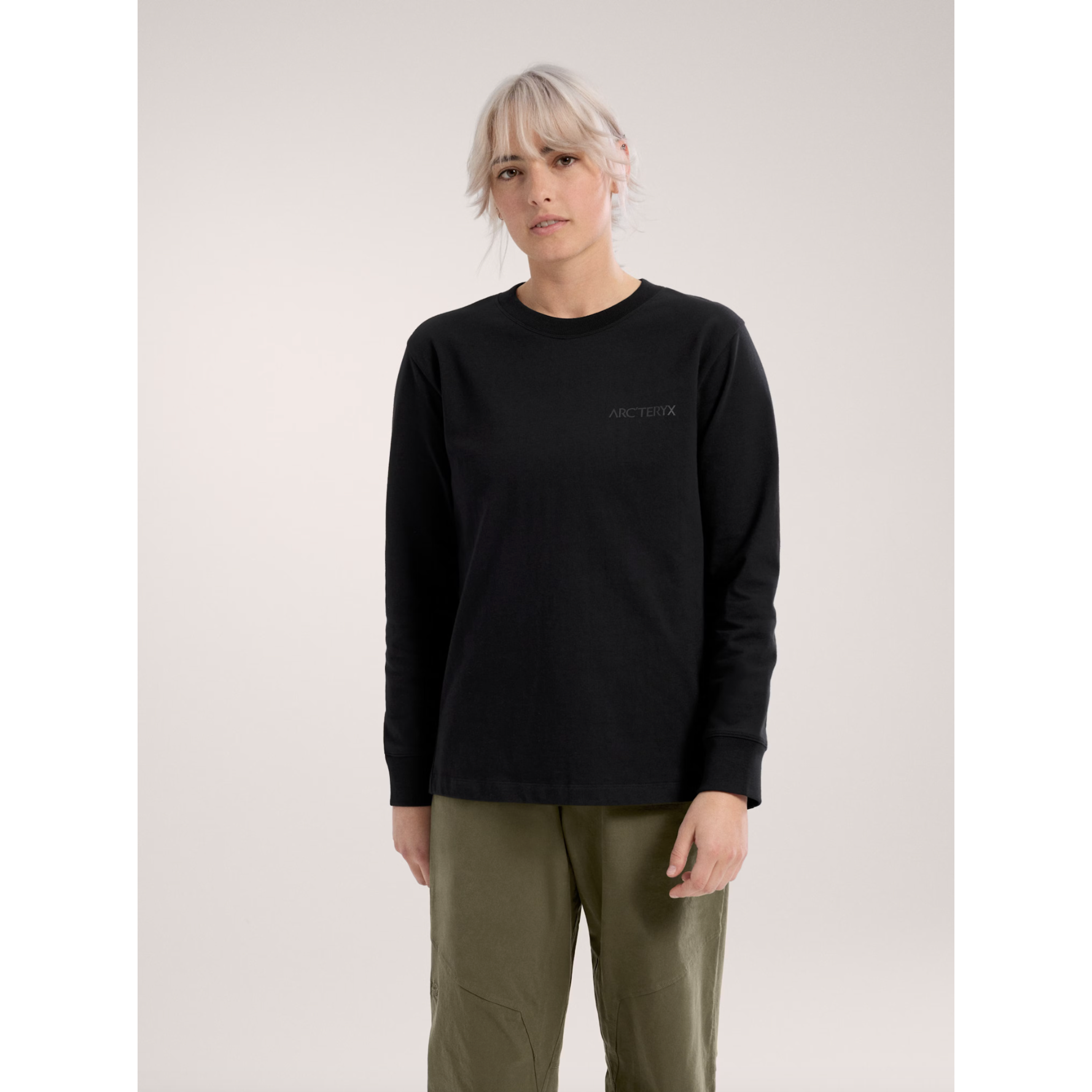 Arc'teryx Women's Kragg Cotton Bird Crew Neck Shirt LS