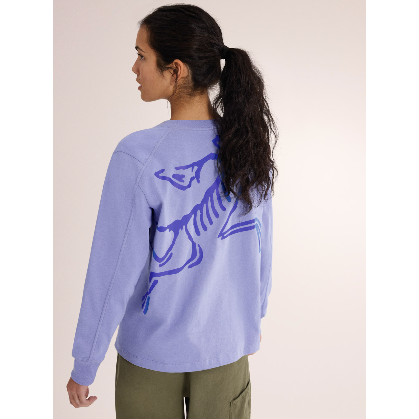 Arc'teryx Women's Kragg Cotton Bird Crew Neck Shirt LS Arc'teryx Women's Kragg Cotton Bird Crew Neck Shirt LS