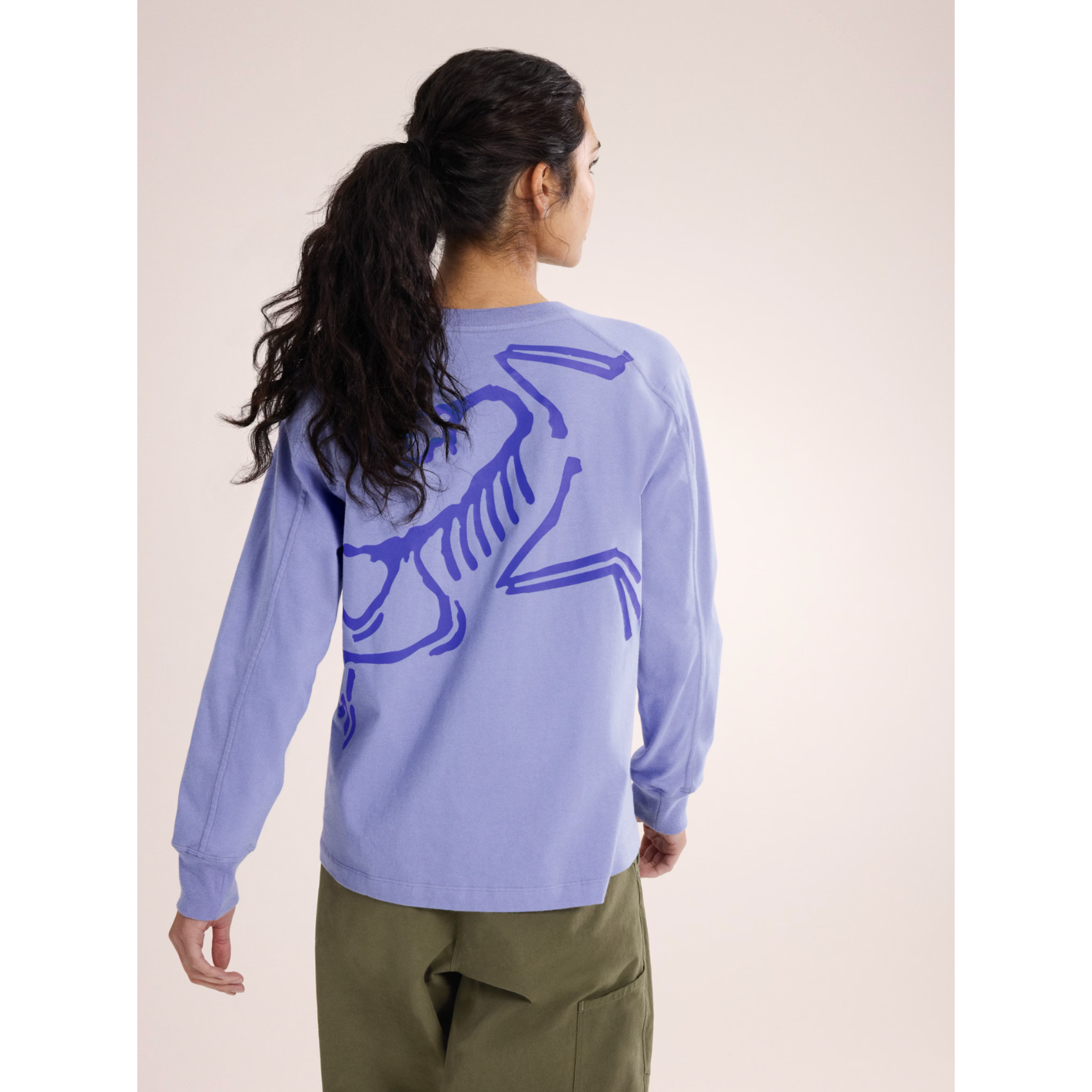 Arc'teryx Women's Kragg Cotton Bird Crew Neck Shirt LS Arc'teryx Women's Kragg Cotton Bird Crew Neck Shirt LS