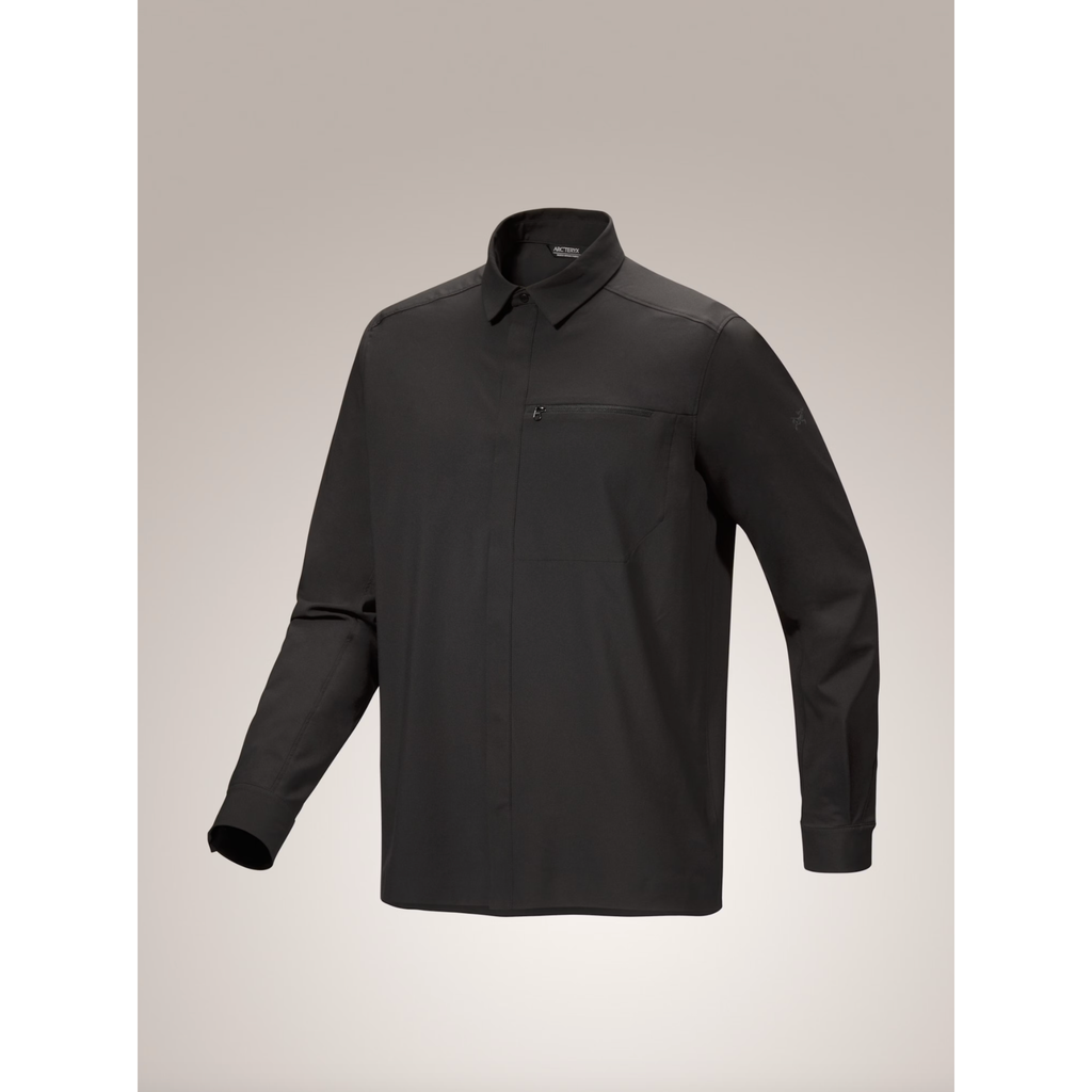 ARC'TERYX-SKYLINE LS SHIRT M BLACK SAPPHIRE - Hiking shirt