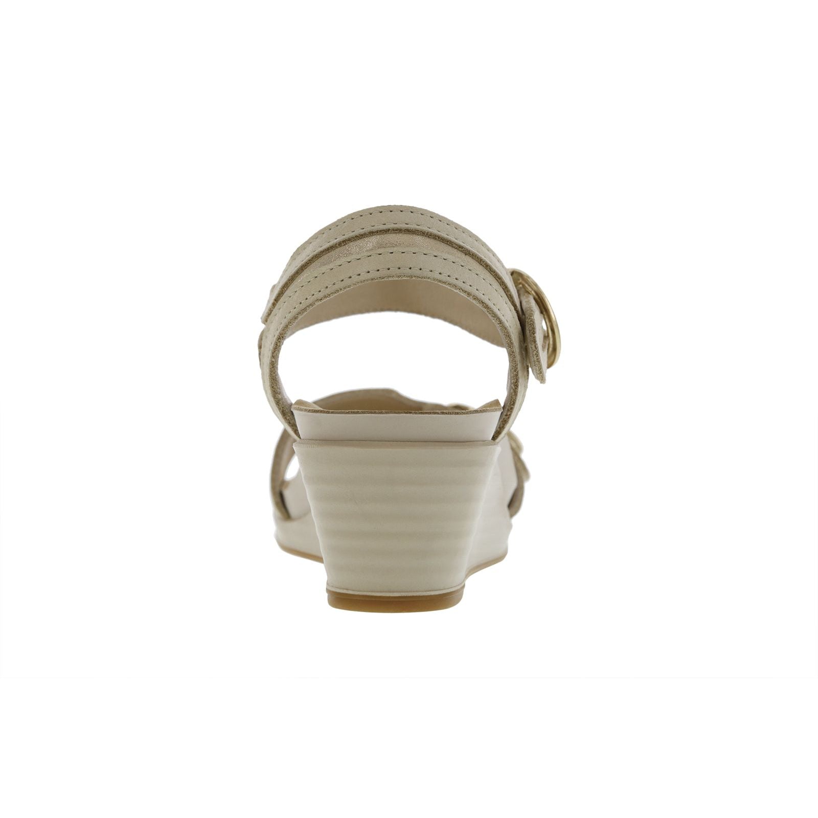 SAS Women's Seight Wedge Sandal in Soft Gold