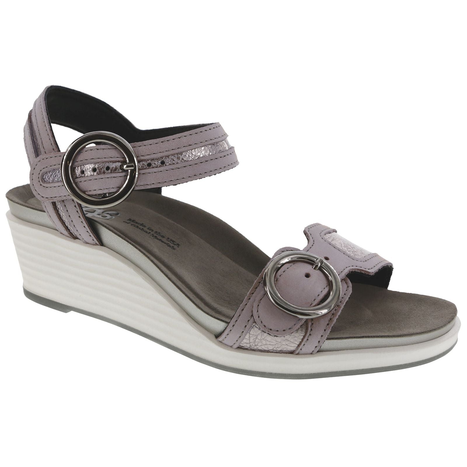 SAS Women's Seight Wedge Sandal in Wisteria