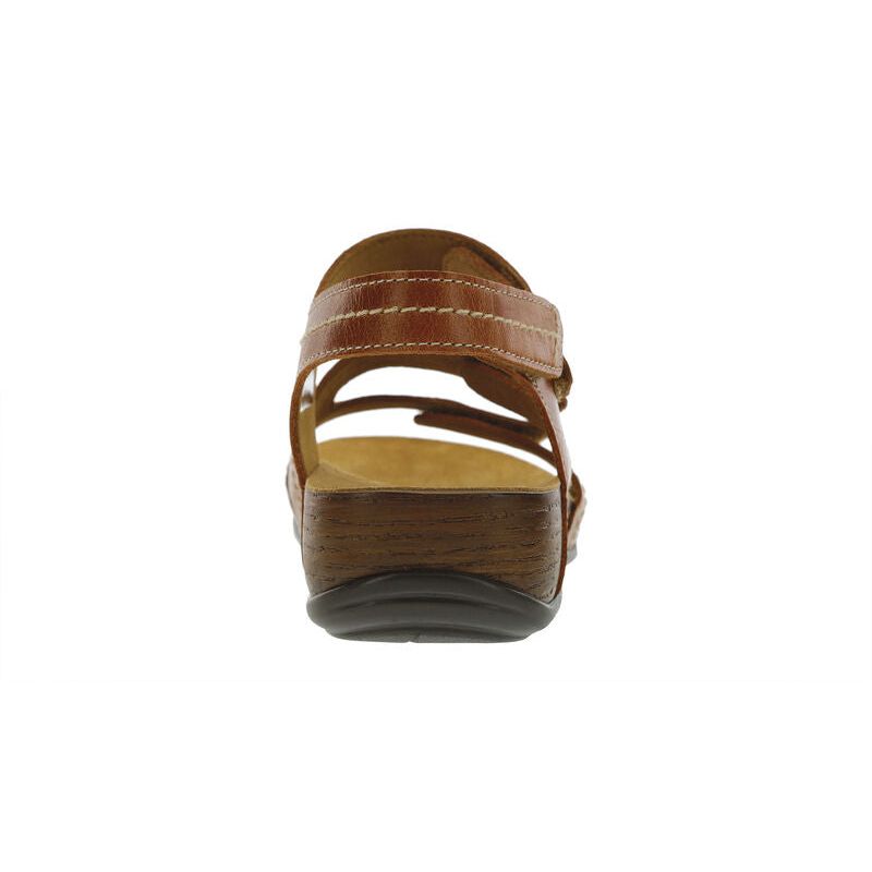 SAS Women's Swerve Sandal in Chestnut