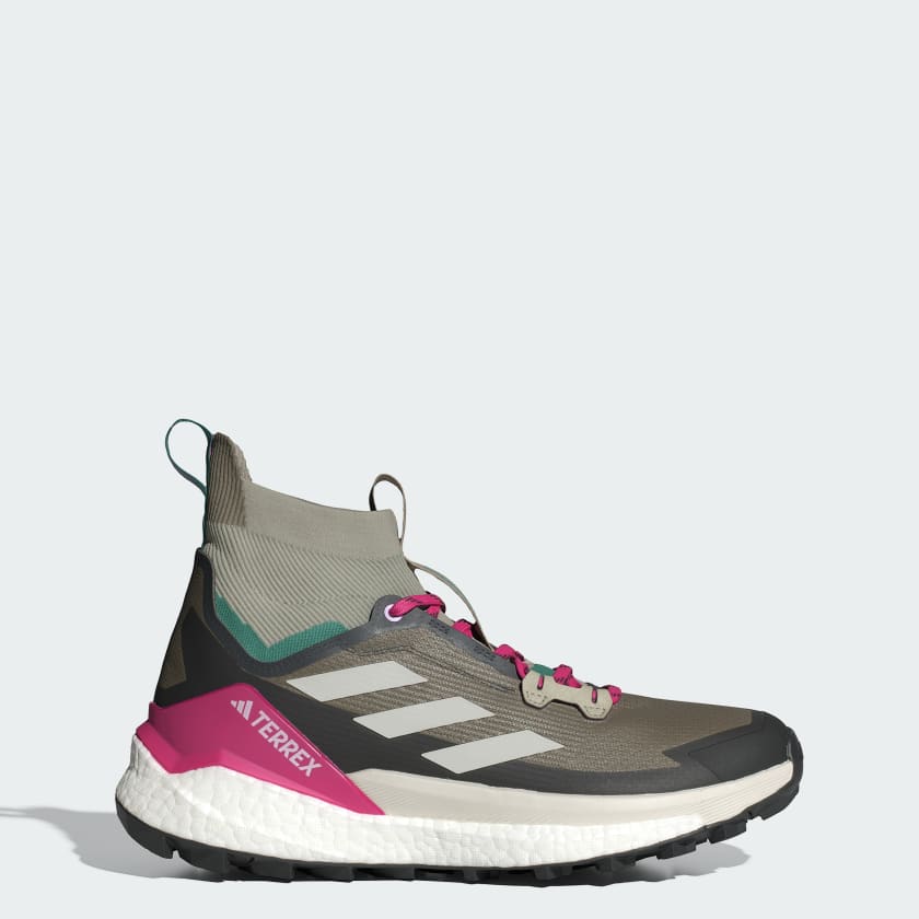 Adidas Men's Terrex Free Hiker 2.0 in Trace Cargo Talc Real Magenta  Men's Footwear