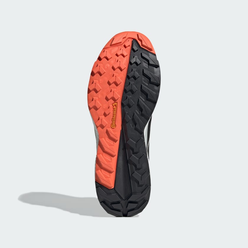 Adidas Men's Terrex Free Hiker 2.0 Low Gore-Tex in Wonder Beige Core Black Semi Impact orange  Men's Footwear
