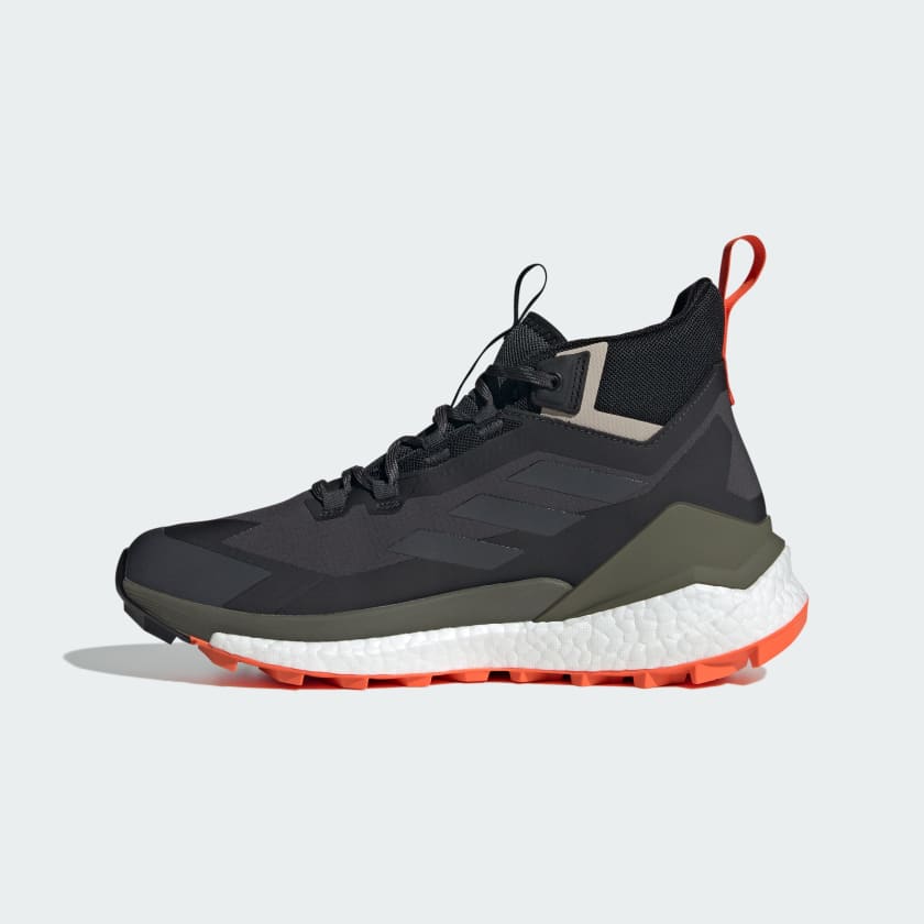 Adidas Men's Terrex Free Hiker Gore-Tex in Carbon Grey Six Core Black  Men's Footwear