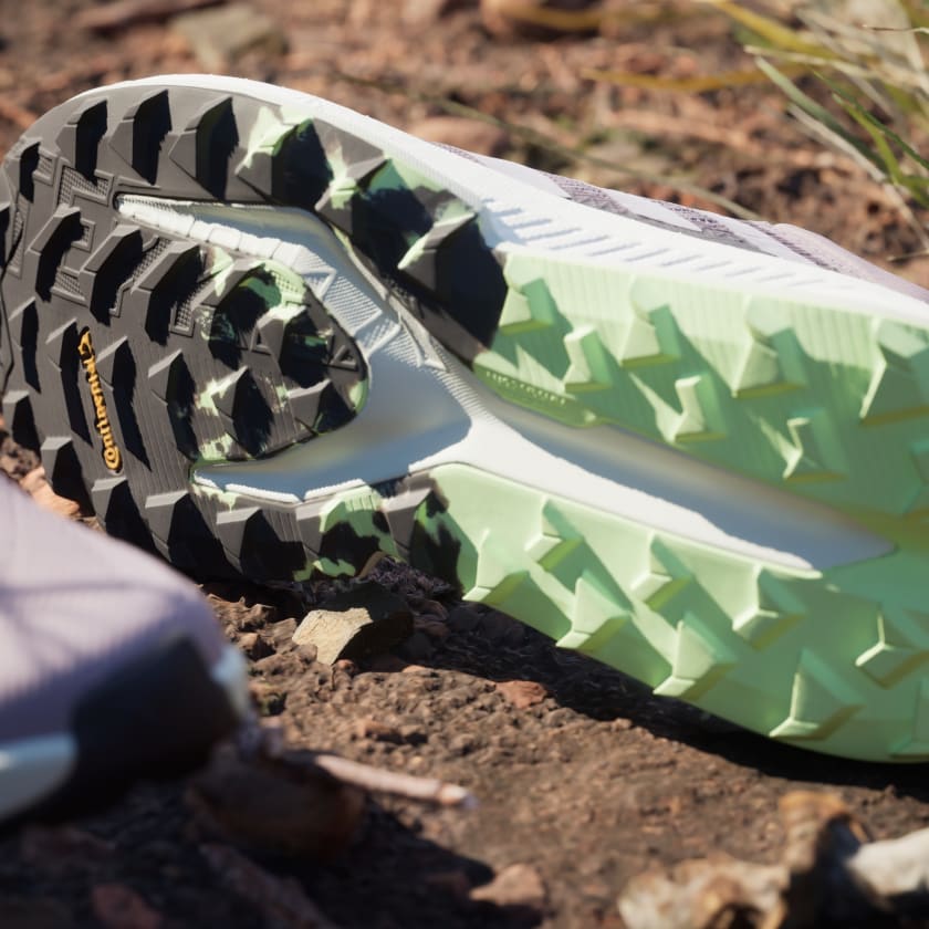 Adidas Women Terrex Soulstride Ultra Trail Running Shoes in Preloved Fig Silver Dawn Aurora Black  Women's Footwear