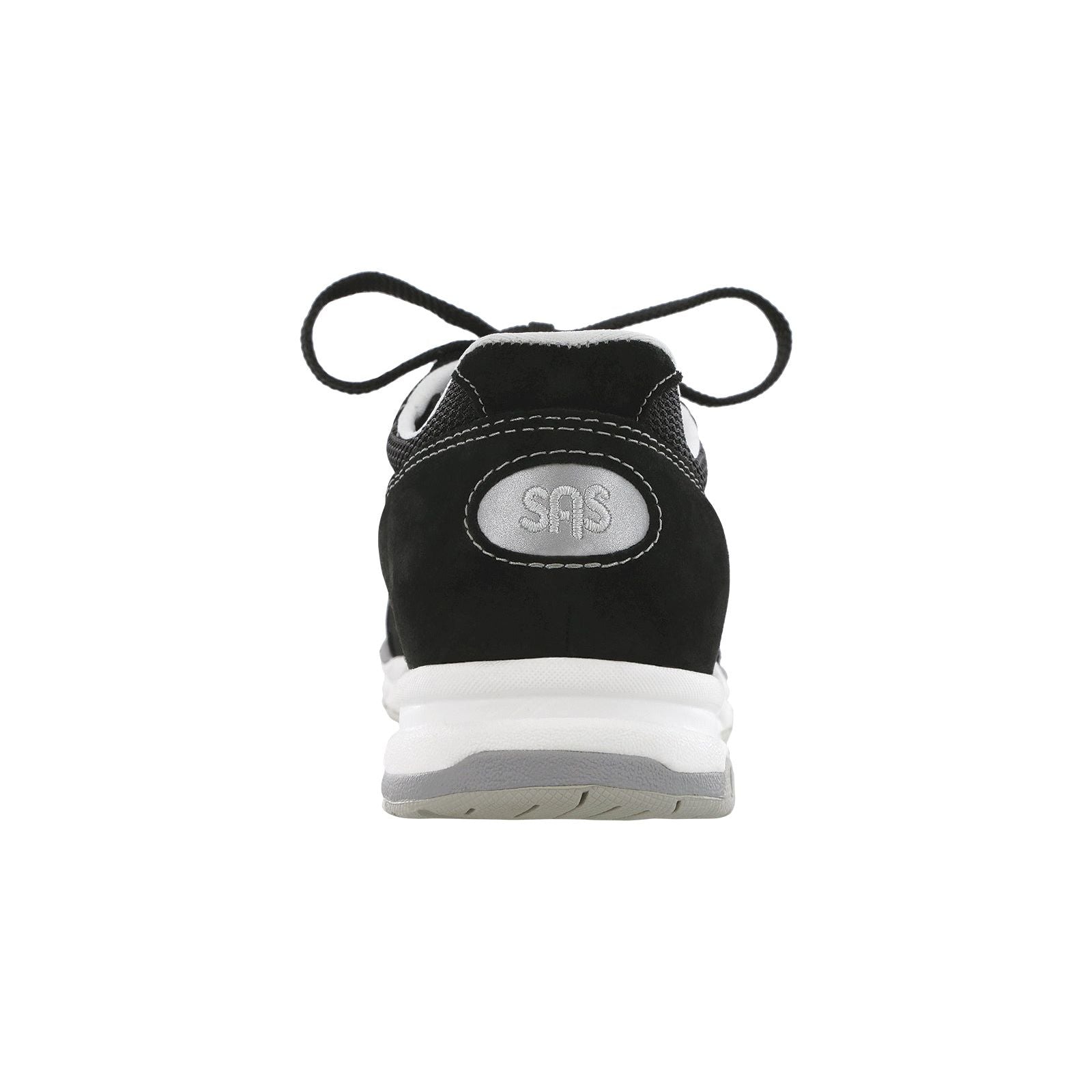 SAS Women's Tour Mesh Lace Up Sneaker in Black / Silver