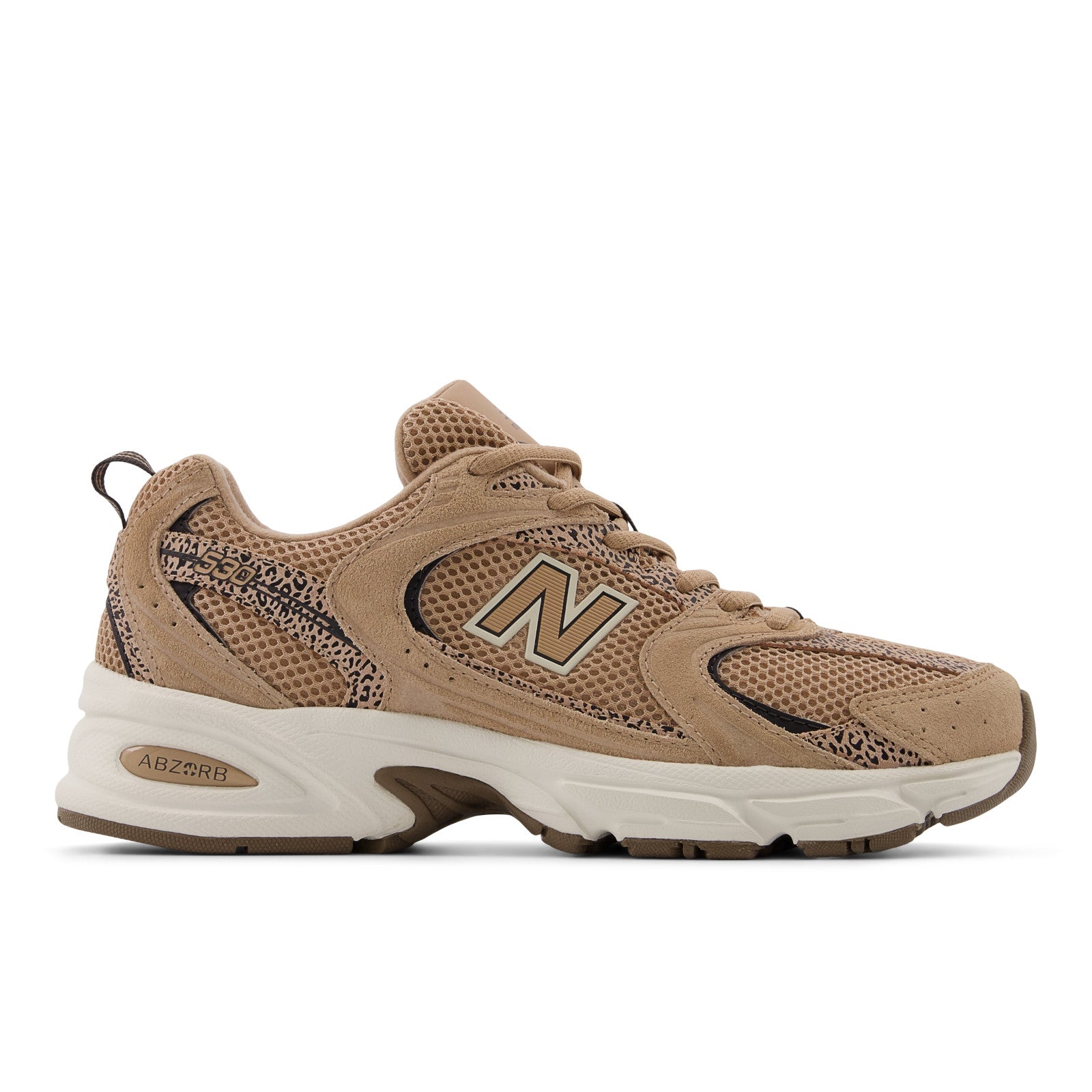 New Balance Unisex 530 | Flat Taupe with Black Cement