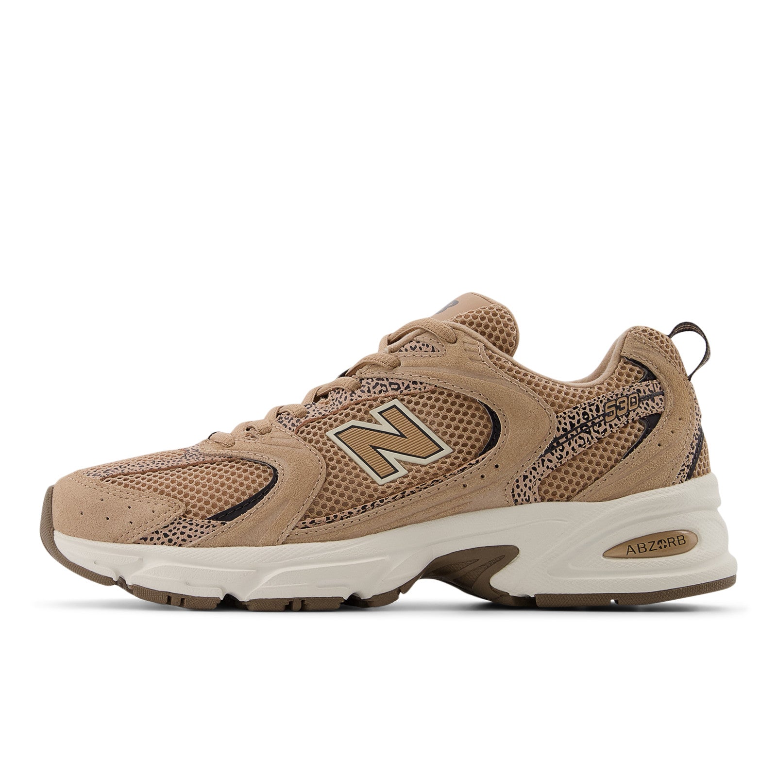 New Balance Unisex 530 | Flat Taupe with Black Cement