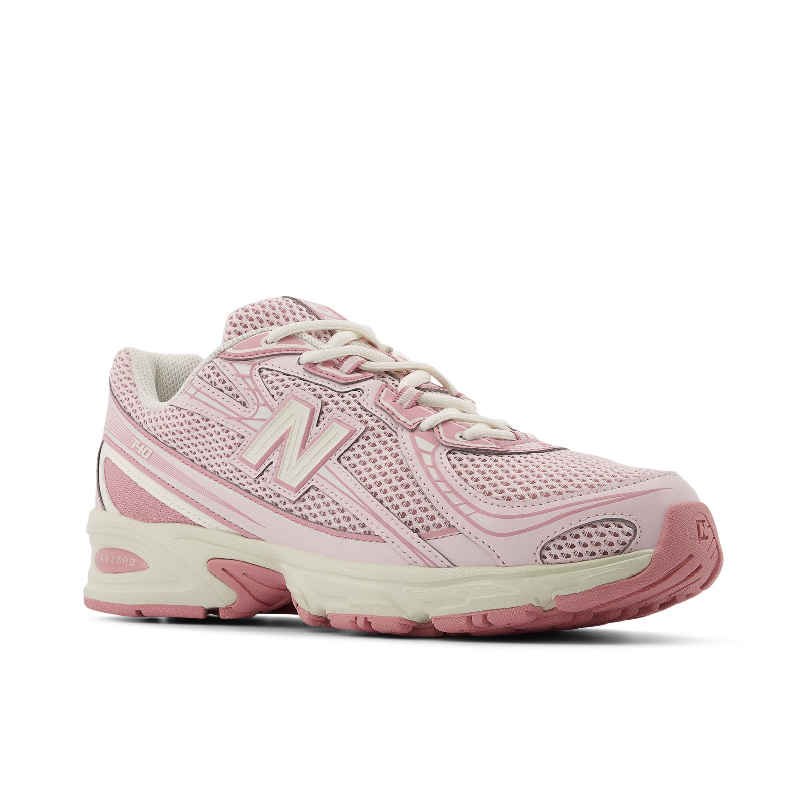 New Balance Unisex 740 in Pink Taffy with Pink Granite and Angora