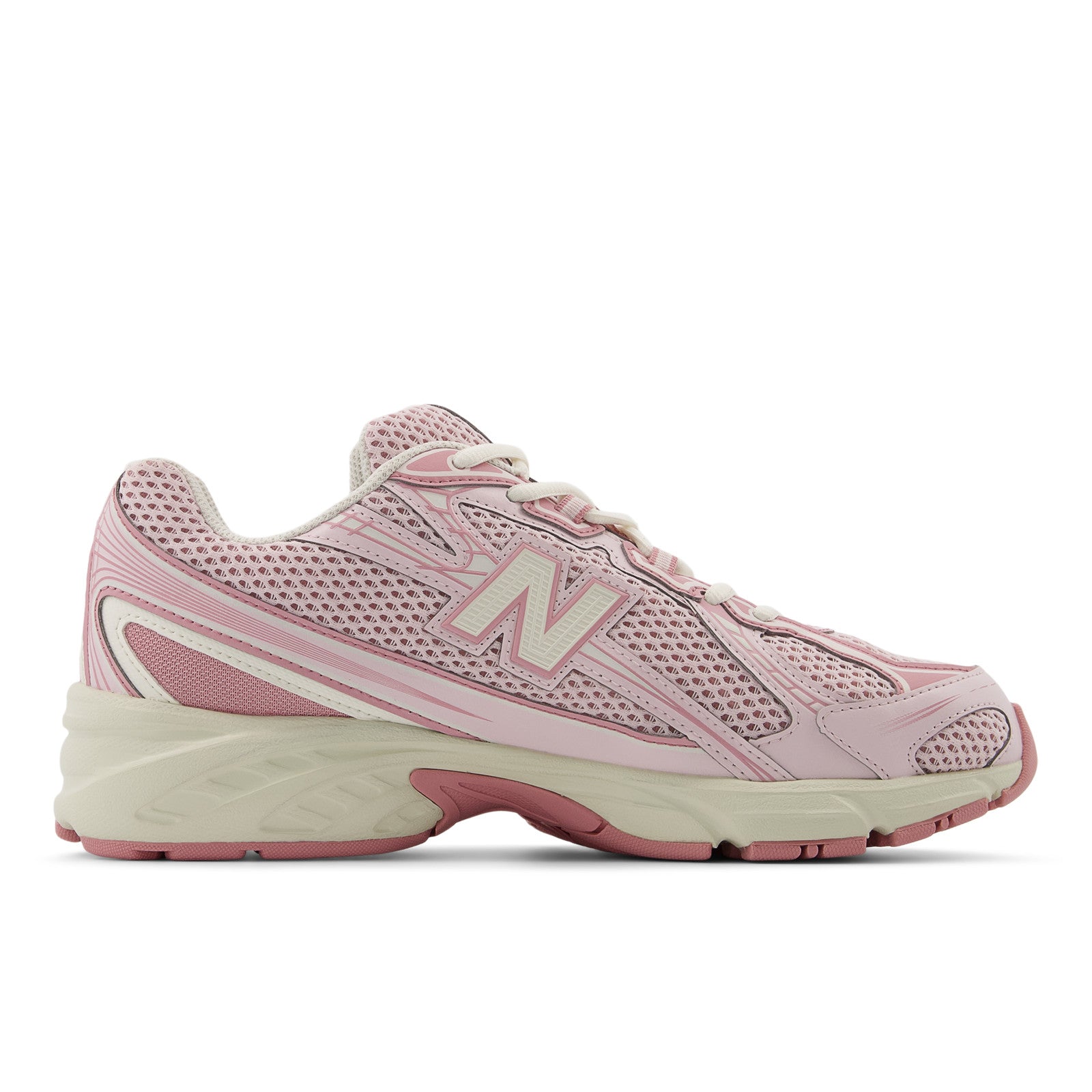 New Balance Unisex 740 in Pink Taffy with Pink Granite and Angora
